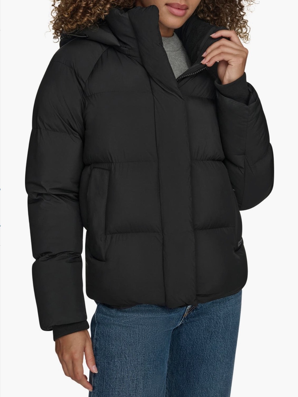 Levi's Hooded Quilted Puffer Jacket Size L